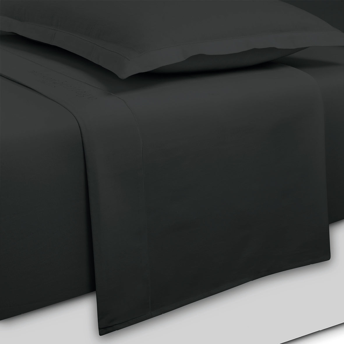 Ensemble de draps satin de coton - Uni 1 baratta Gris 03