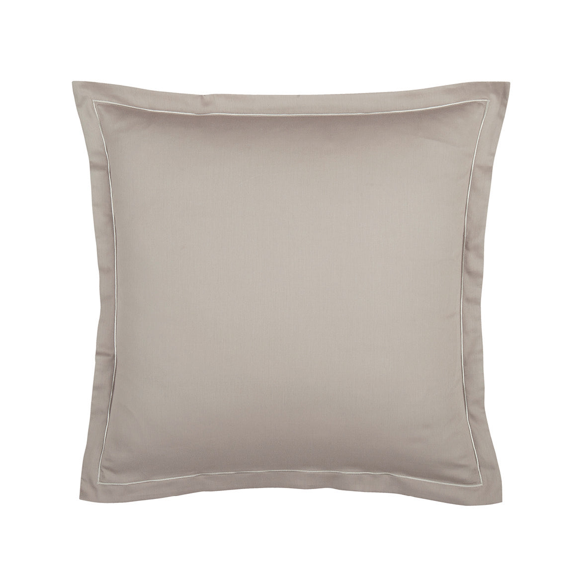Pillowcase cotton satin - Uni 1 baratta Taupe 01