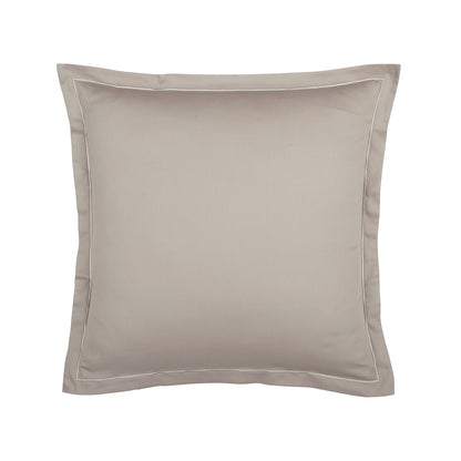 Pillowcase cotton satin - Uni 1 baratta Taupe 01