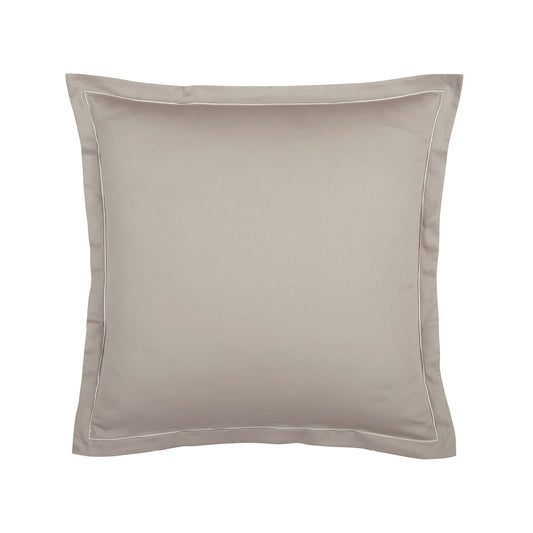 Pillowcase cotton satin - Uni 1 baratta Taupe 01