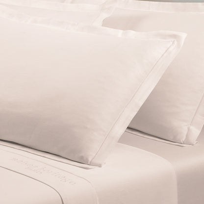 Pillowcase cotton satin - Uni 1 baratta Taupe 05