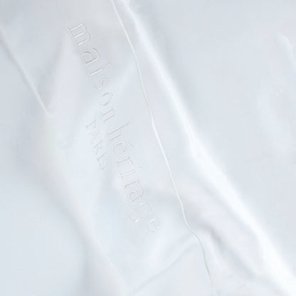Ensemble de draps satin de coton - Uni 1 baratta Blanc 01