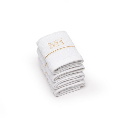 Guest towel combed cotton - John - 4 x (30 x 30 cm)