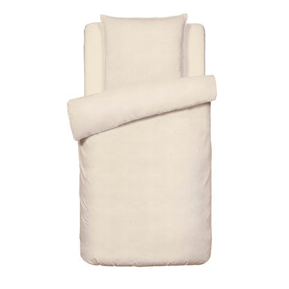Duvet cover + pillowcase baby cotton gauze - Uni Taupe 07