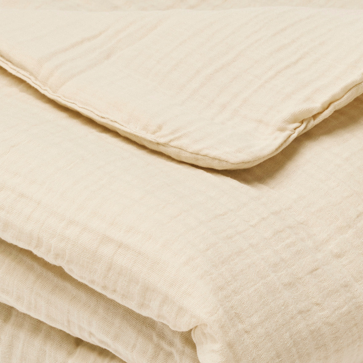 Blanket baby cotton gauze - Uni Taupe 07 - 80 x 120 cm