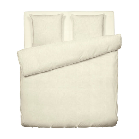 Duvet cover + pillowcase cotton gauze - Uni Yellow 04