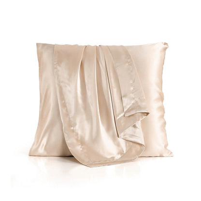 Pillowcase silk - Silence de soie Beige 63 x 63 cm