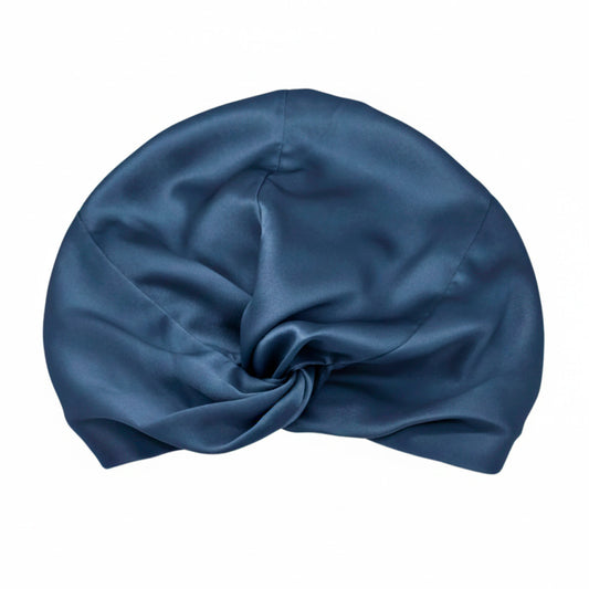 Nightcap silk - Myrrha Navy blue - 20 x 30 cm