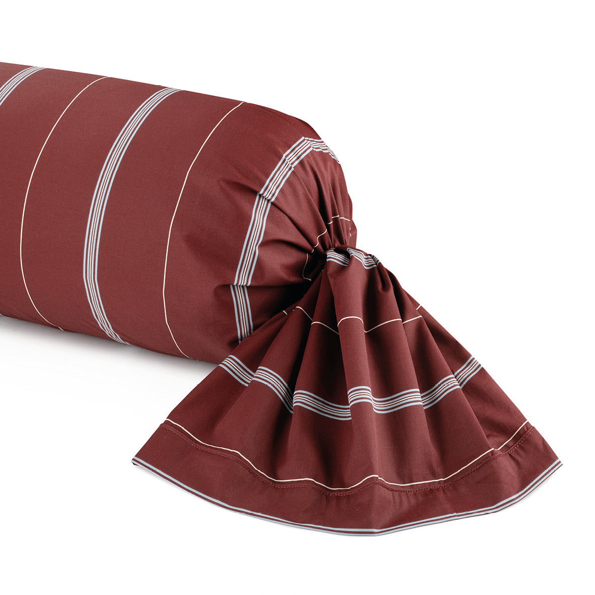 Pillowcase cotton satin - Lioré Burgundy