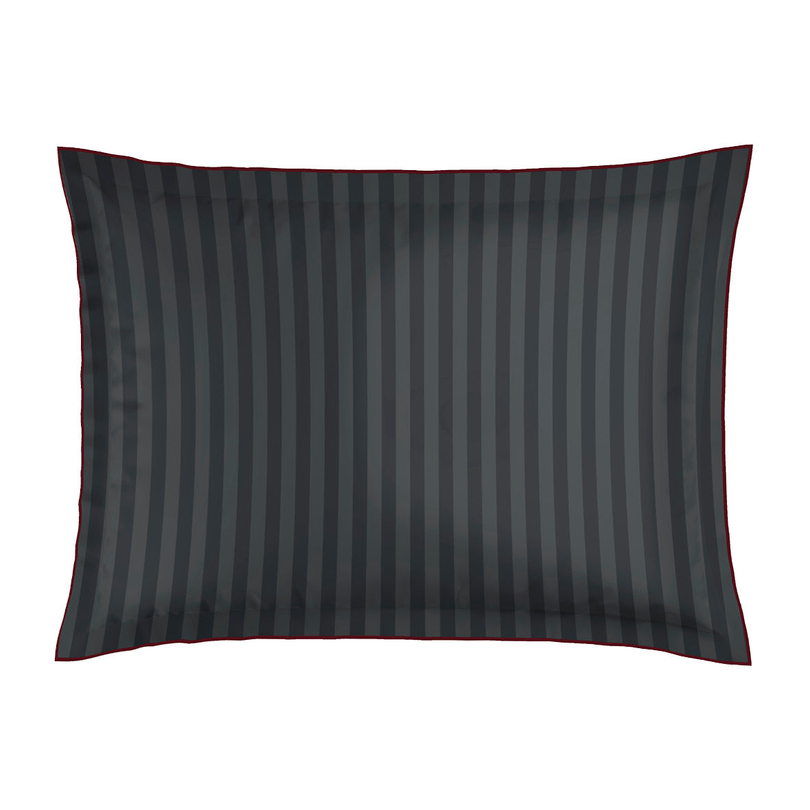 Pillowcase cotton satin - Uni / Jardin Orné Green 10