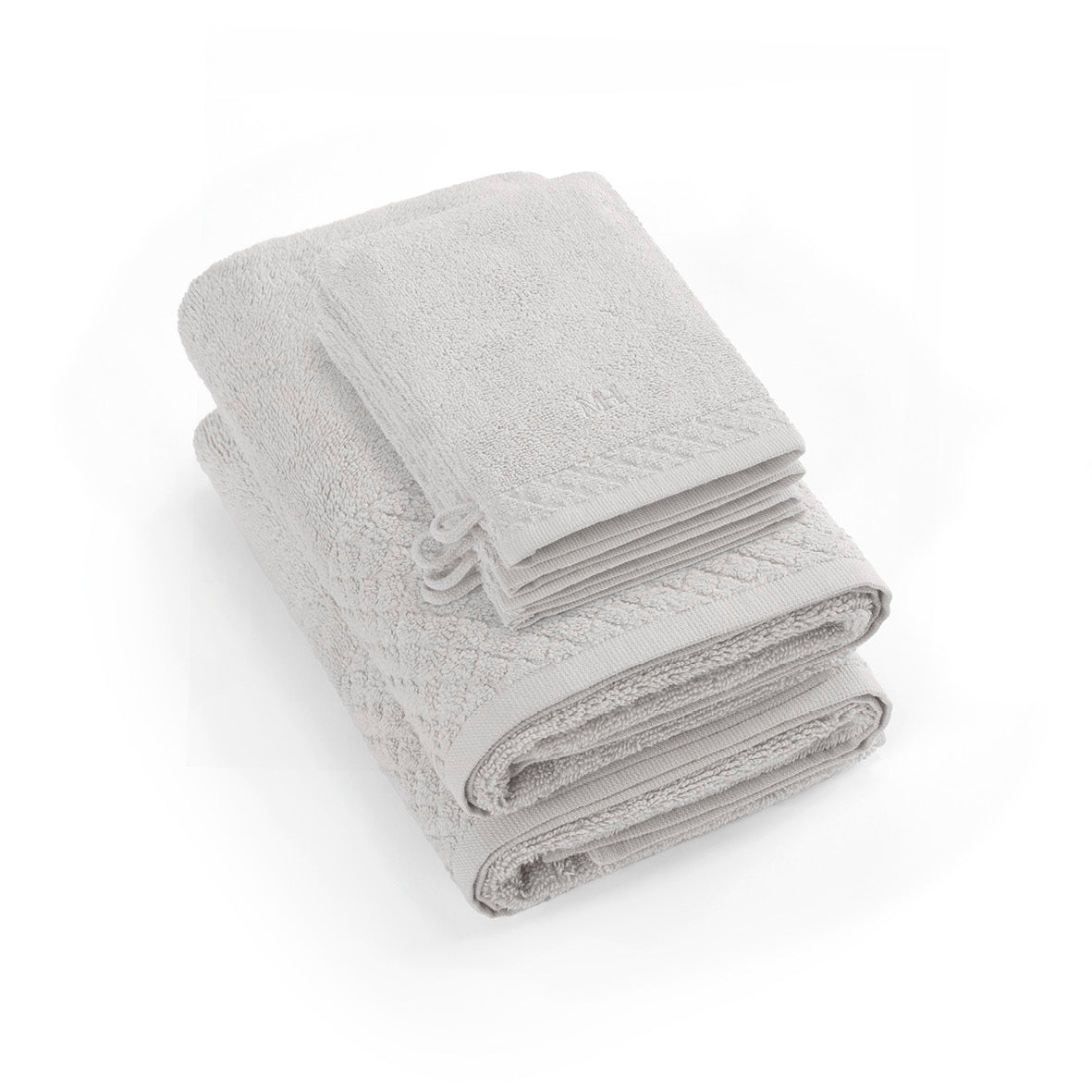 Complete bath linen set combed cotton LT - Eden - 6 pieces Sand