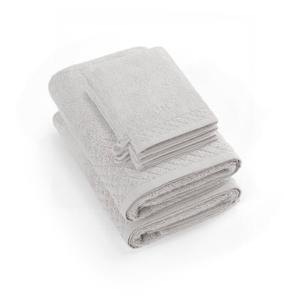 Complete bath linen set combed cotton LT - Eden - 6 pieces Sand