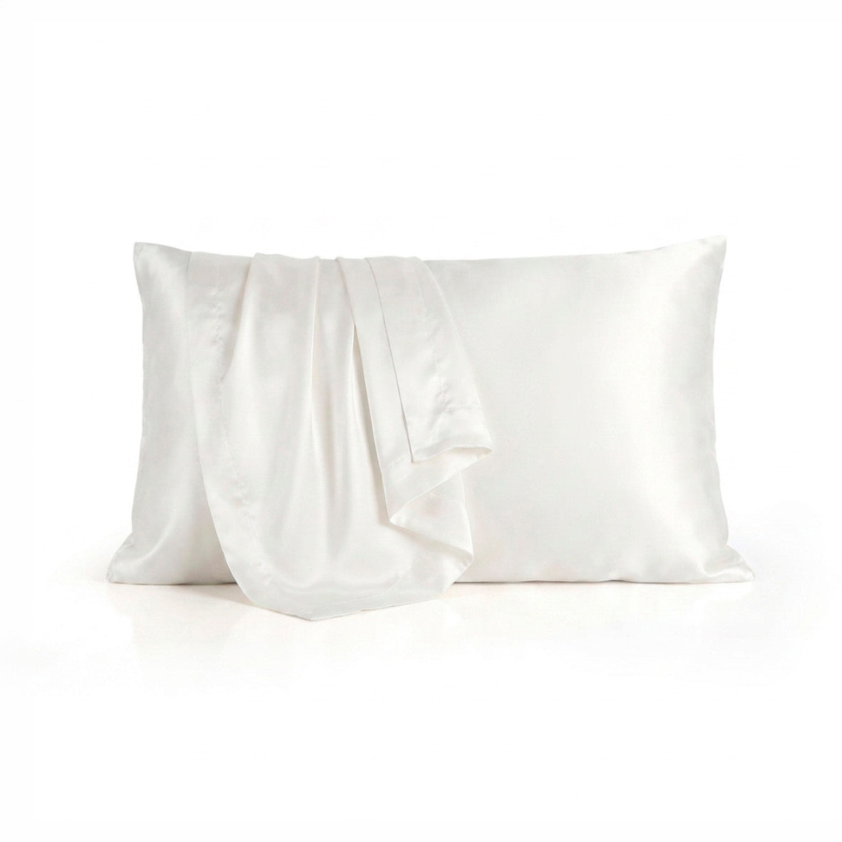 Pillowcase silk - Silence de soie White 50 x 70 cm