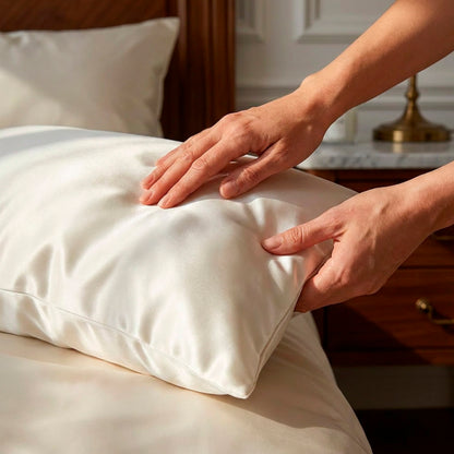 Pillowcase silk - Silence de soie White