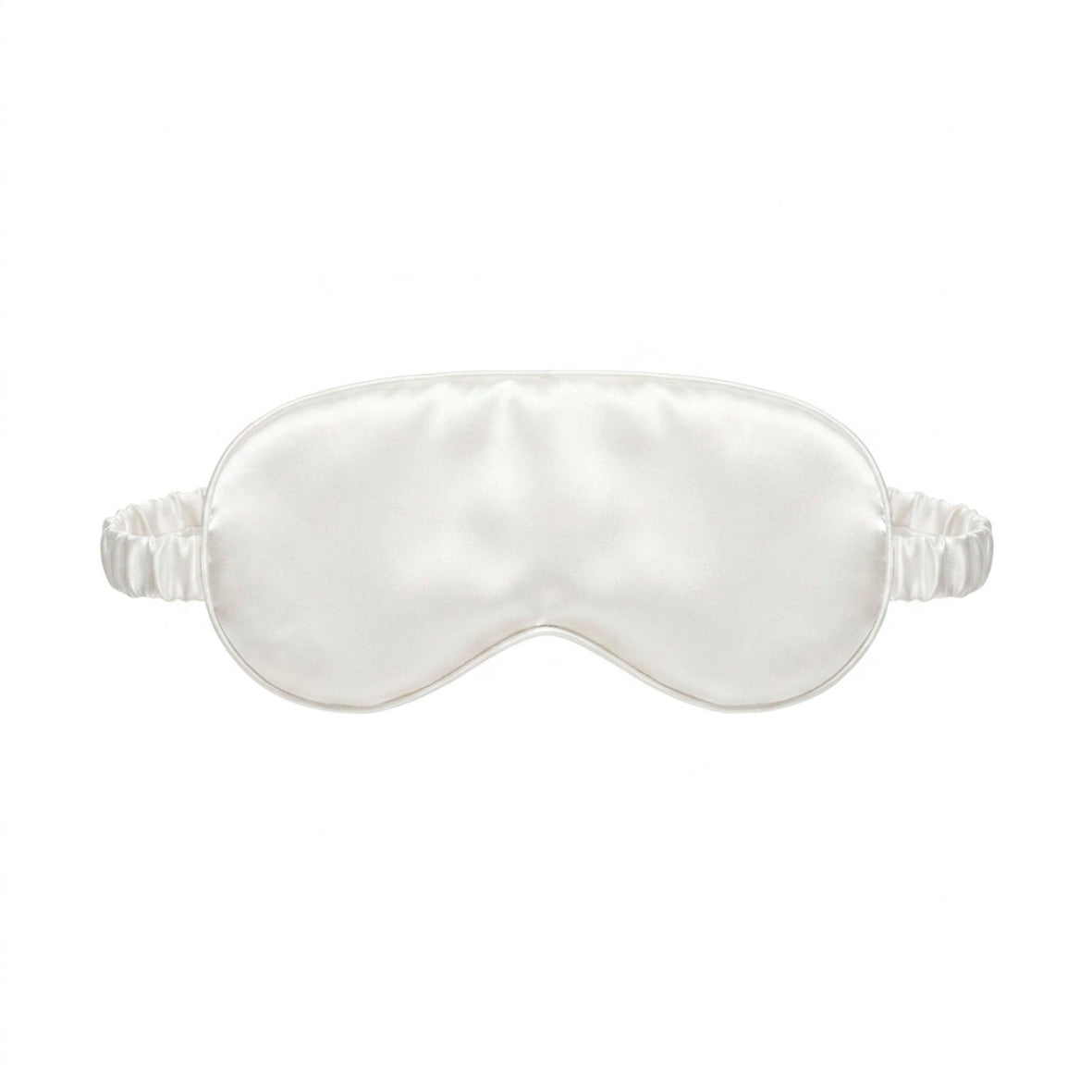 Eyemask silk - Aïleen White - 8.5 x 20.5 cm