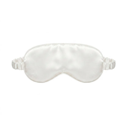 Eyemask silk - Aïleen White - 8.5 x 20.5 cm