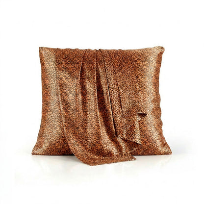 Pillowcase silk - Silence de soie Leopard 63 x 63 cm