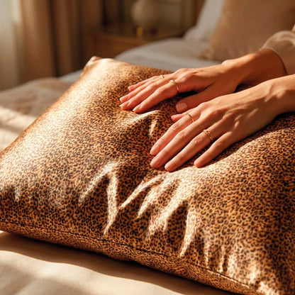 Pillowcase silk - Silence de soie Leopard