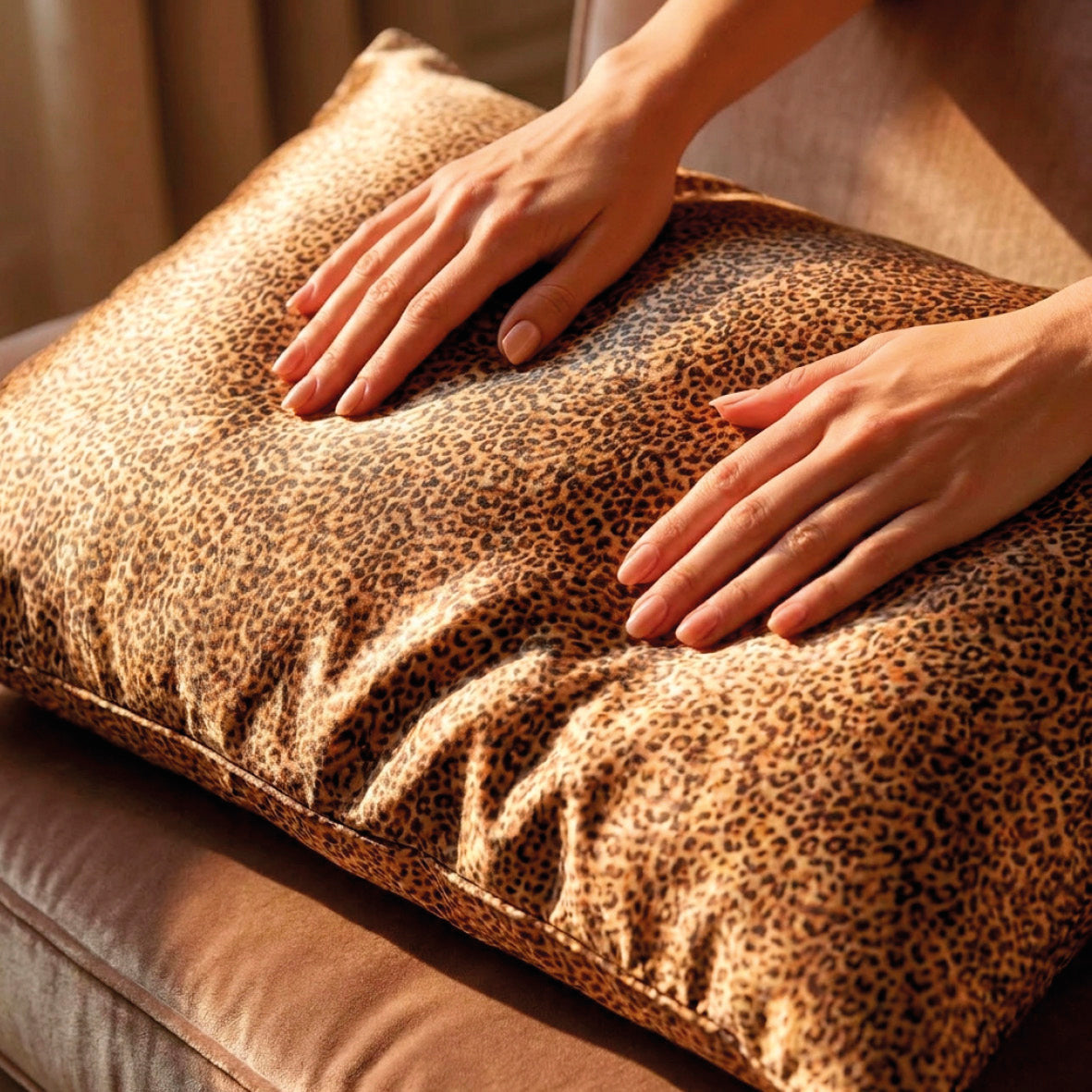 Pillowcase silk - Silence de soie Leopard