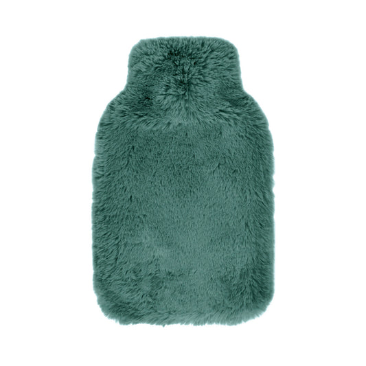 Hot water bottle with cover  Green - 20 x 33 cm