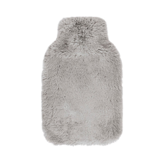 Hot water bottle with cover  Grey - 20 x 33 cm