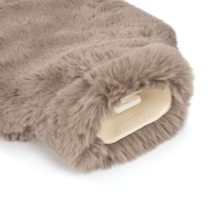 Hot water bottle with cover  Beige - 20 x 33 cm
