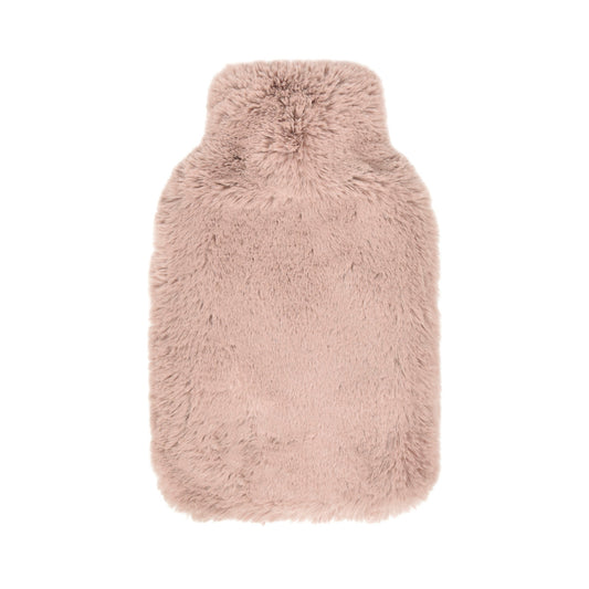 Hot water bottle with cover  Light pink - 20 x 33 cm
