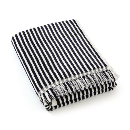 Beach towel - Baléares Dark blue 90 x 180 cm