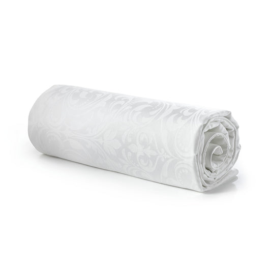 Blanket - Jacquard woven - Baroque White