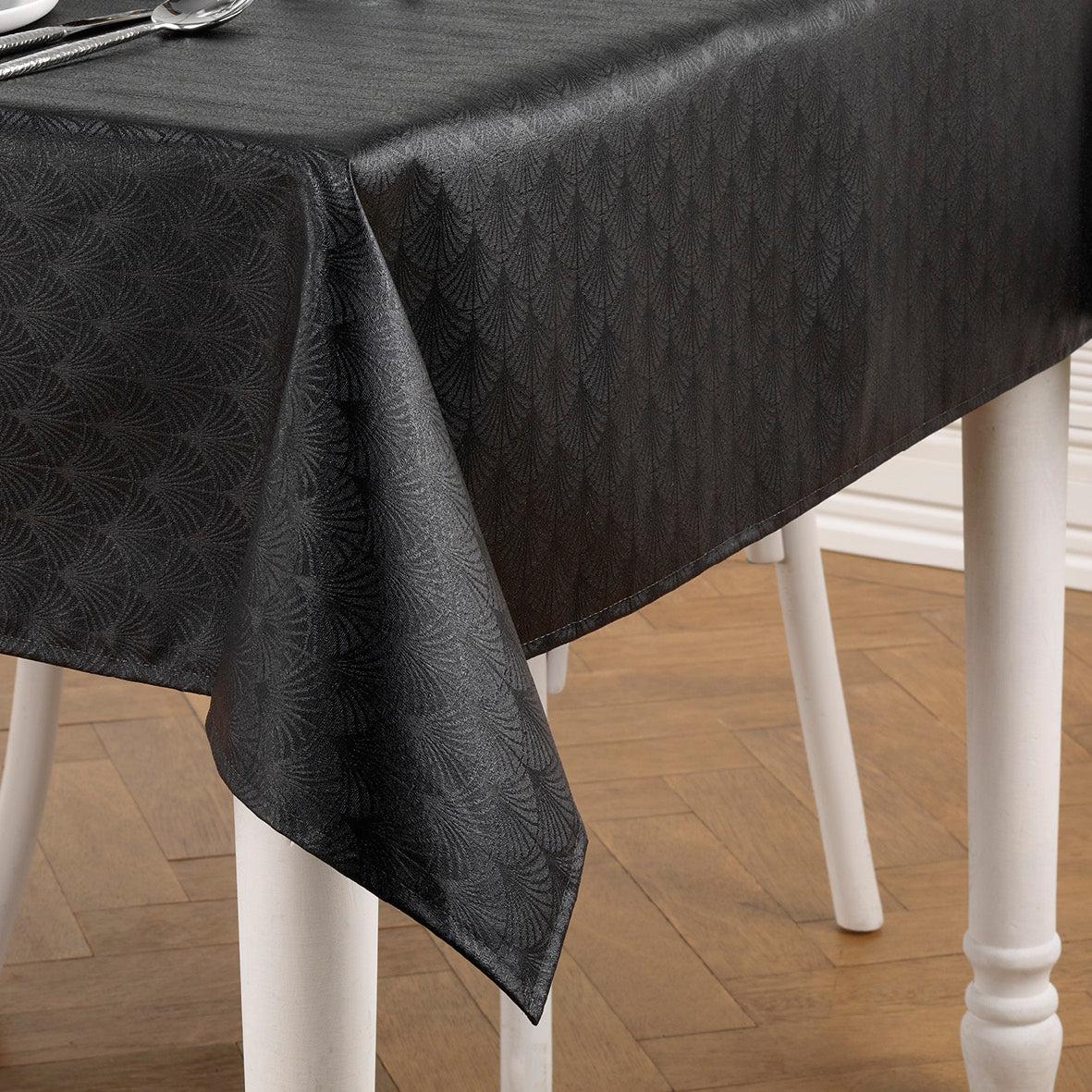 Tablecloth - Palma Black