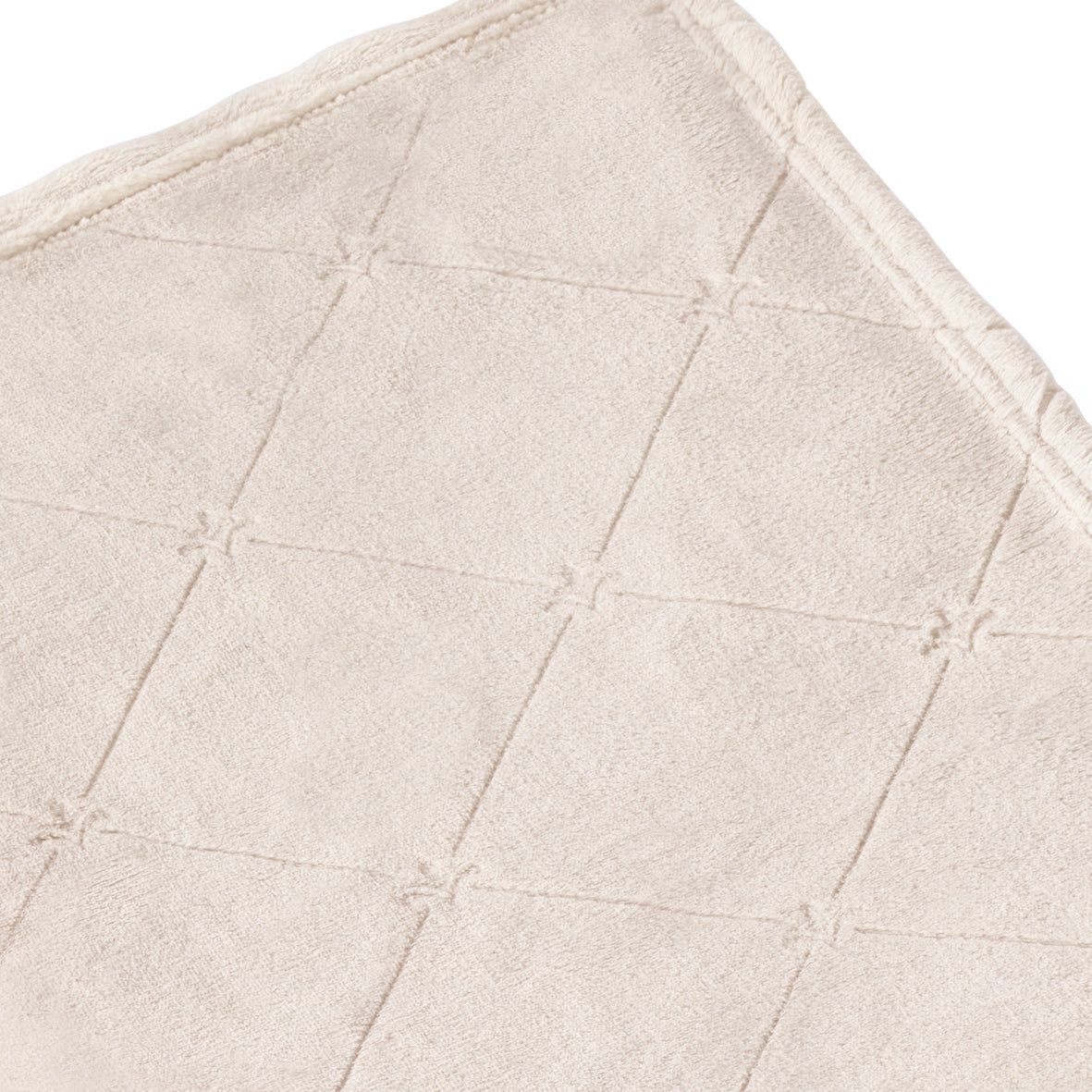 Maxi plaid Diamond Taupe - 180 x 220 cm