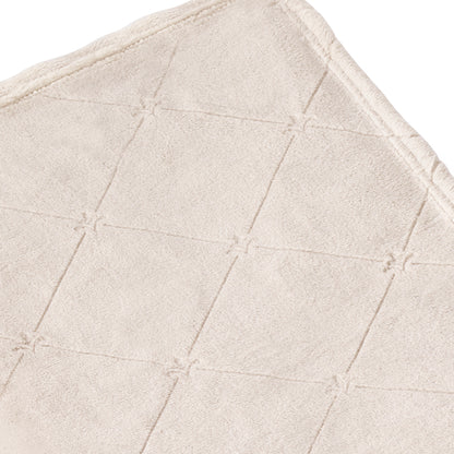 Maxi plaid Diamond Taupe - 180 x 220 cm