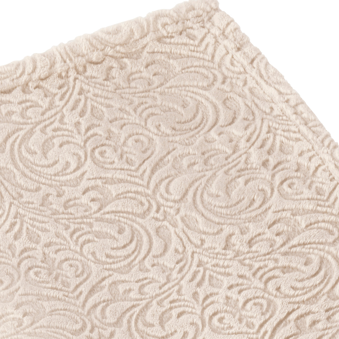 Maxi plaid Baroque Taupe - 220 x 250 cm