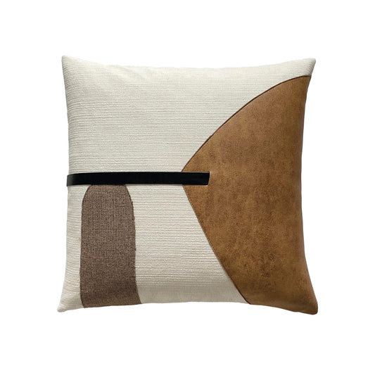 Cushion cover Matis Brun - 45 x 45 cm
