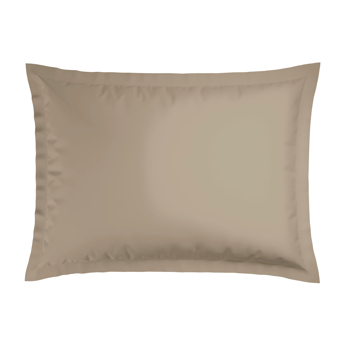 Pillowcase(s) cotton satin - Paris Taupe / White