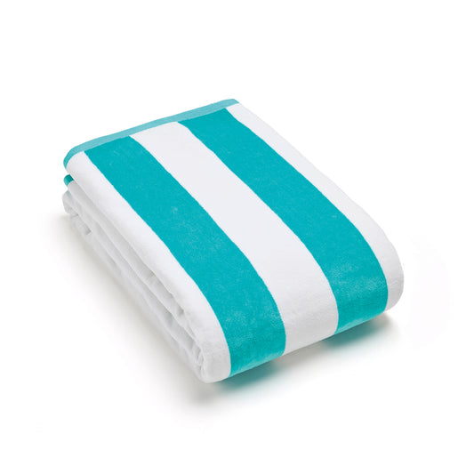 Beach towel Maël Turquoise - 90 x 180 cm