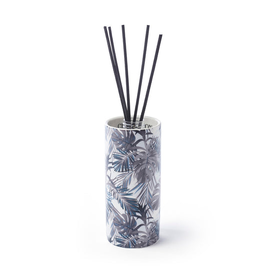 Fragrance sticks in porcelain holder Jungle - Blue - Fig - 100 ml