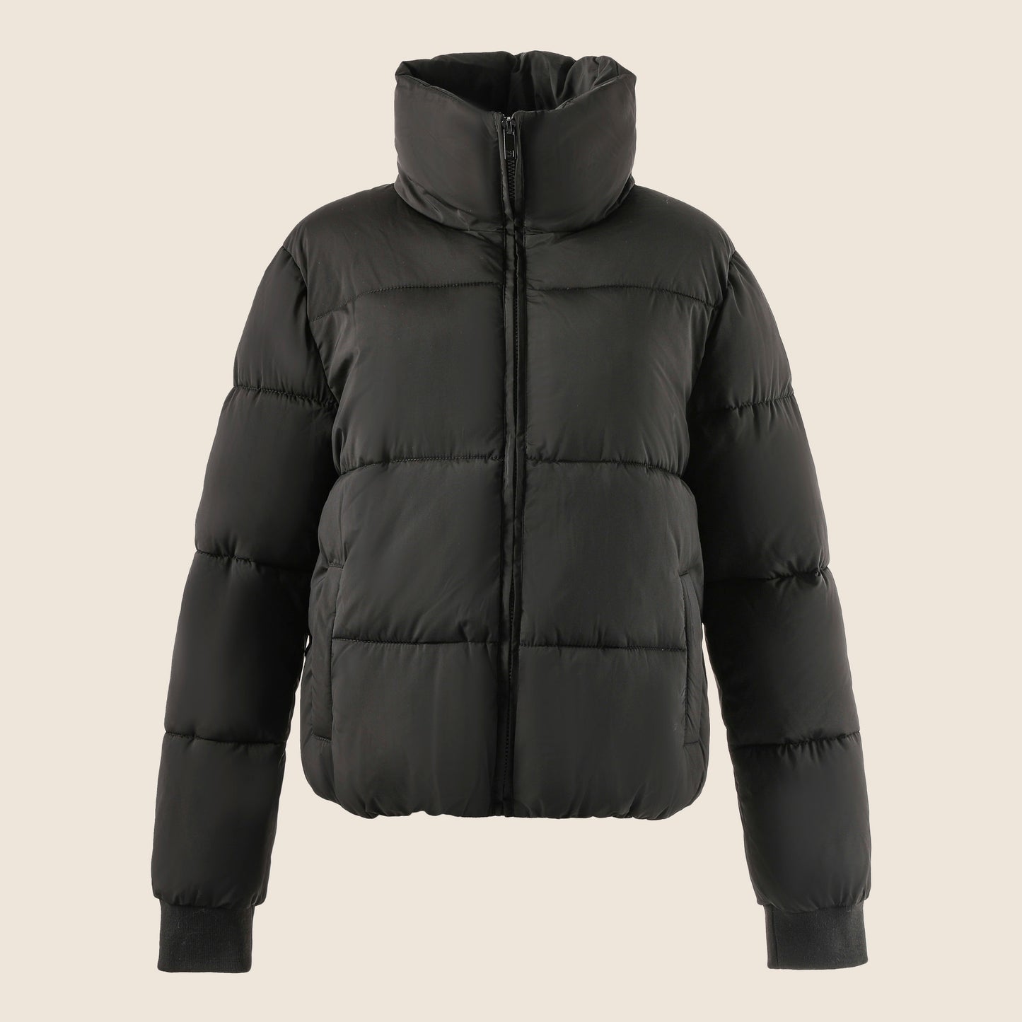 Heated padded jacket - Dahlia Black