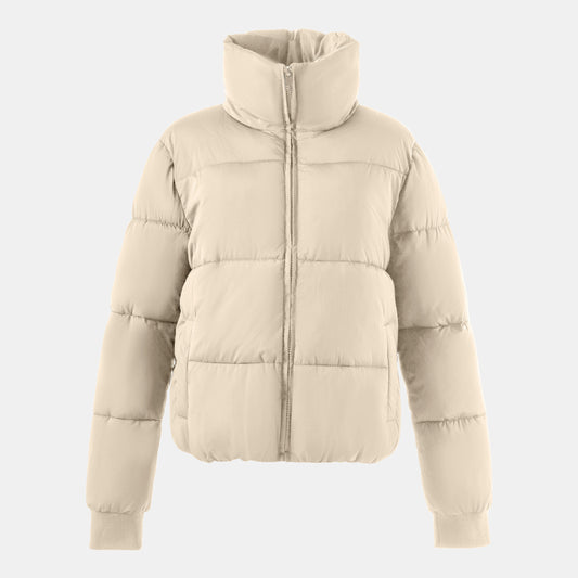 Heated padded jacket - Dahlia Off-white
