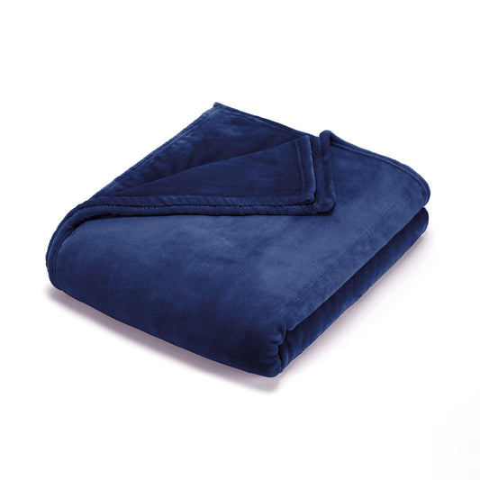 Fleece plaid Blue - 180 x 220 cm