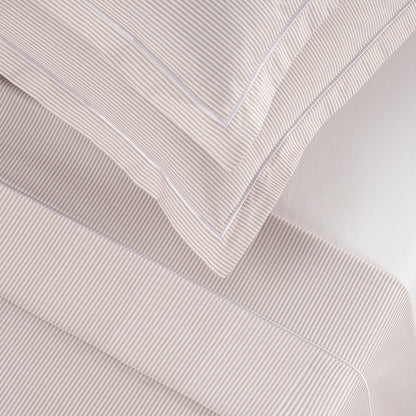 Ensemble de draps coton percale - Toulouse Taupe