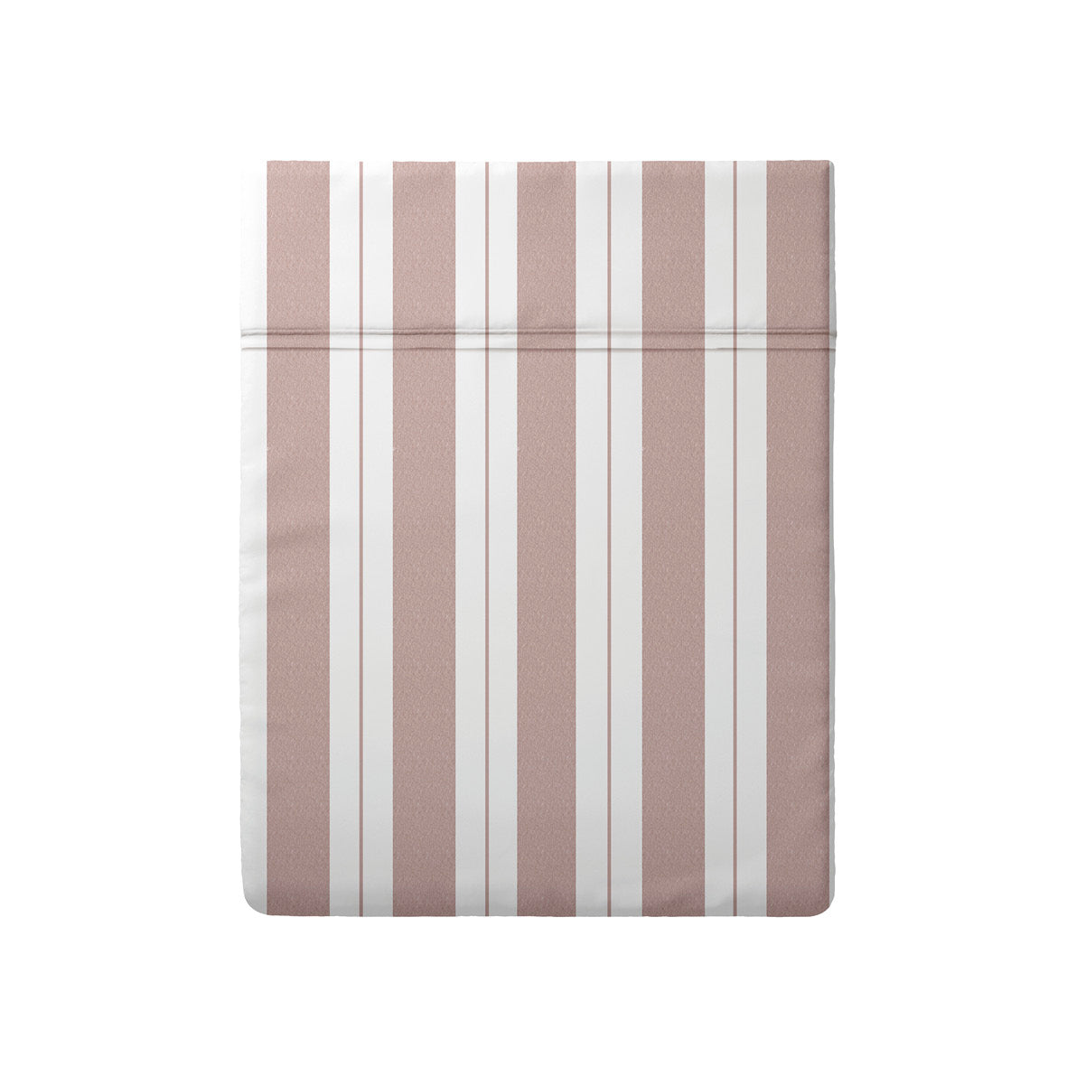 Drap plat satin de coton - Chloé Vieux rose