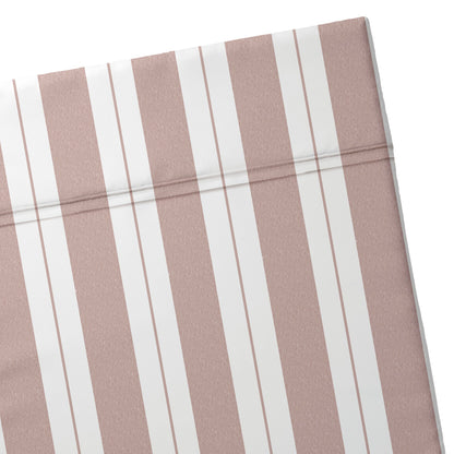 Drap plat satin de coton - Chloé Vieux rose