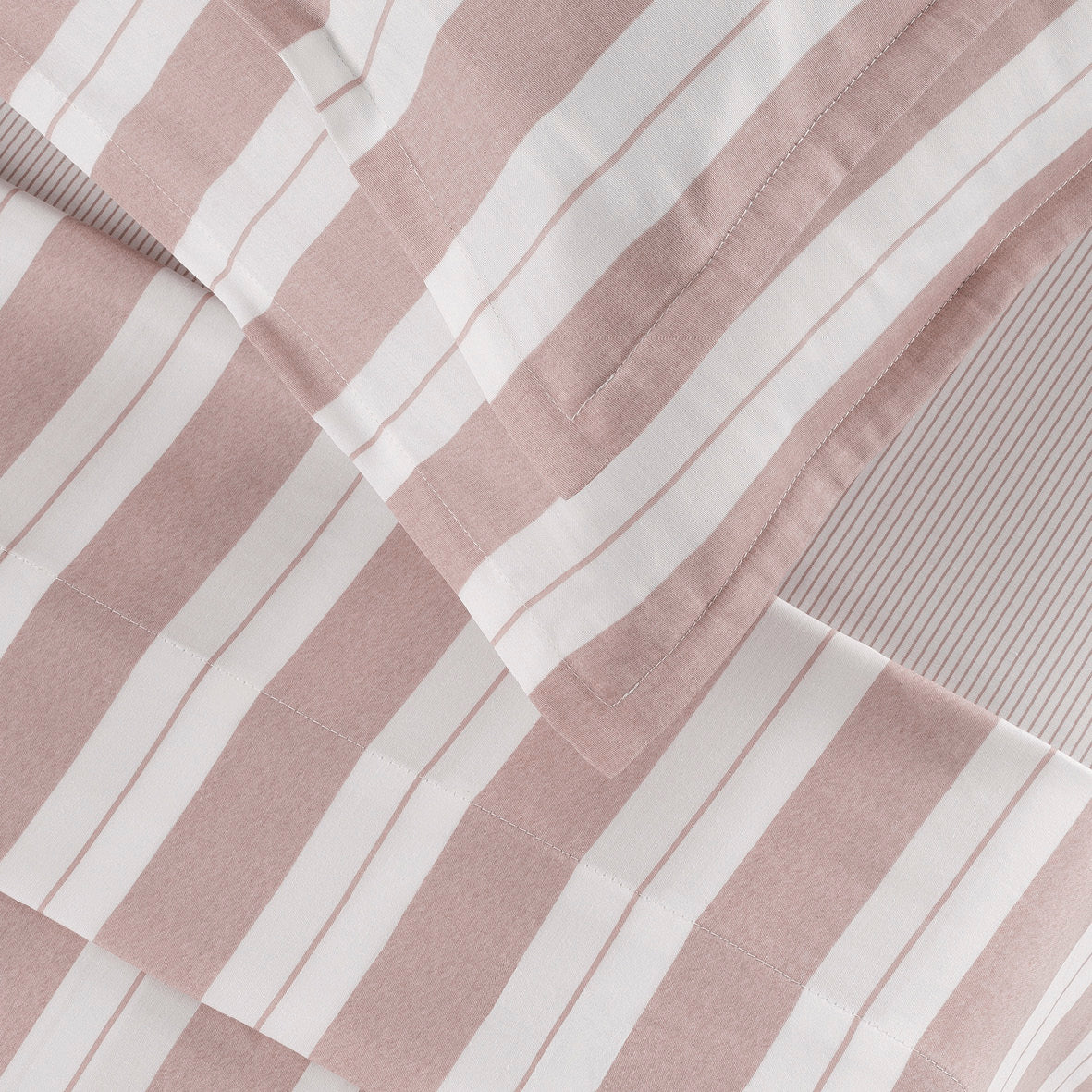 Taie(s) d'oreiller satin de coton - Chloé Vieux rose