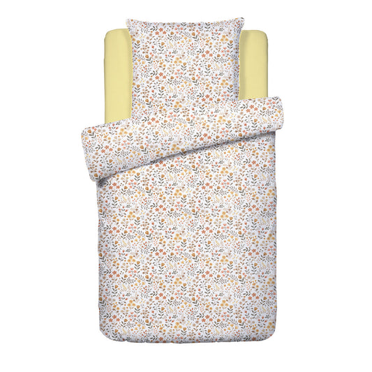 Duvet cover + pillowcase cotton satin - Havre d'ambre White