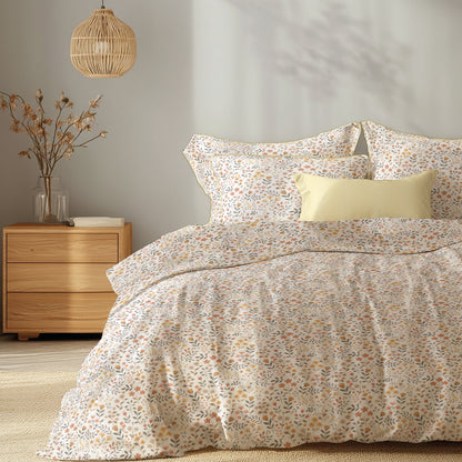 Taie d'oreiller satin de coton - Havre d'ambre Blanc