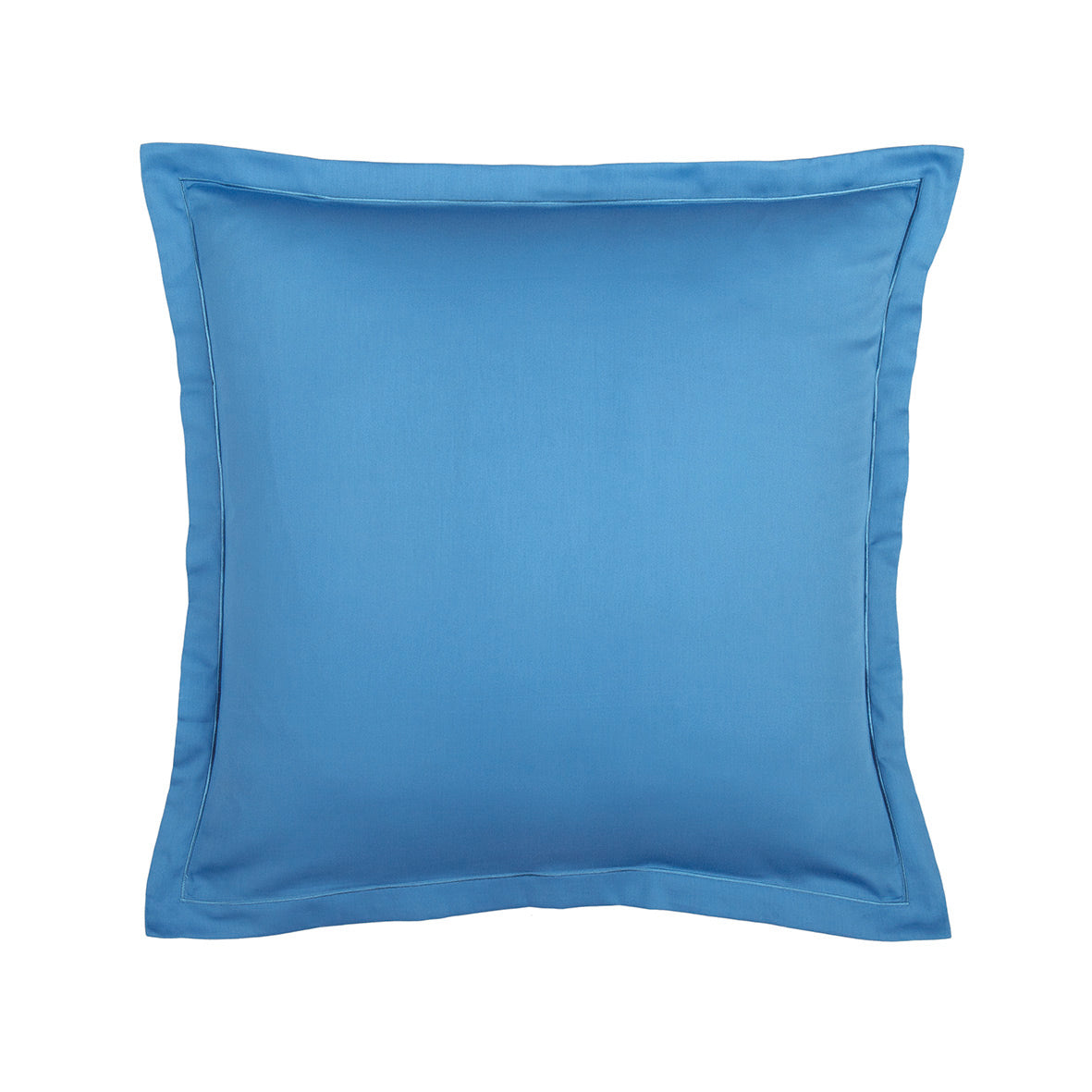 Taie(s) d'oreiller satin de coton - Uni 1 baratta Bleu 05