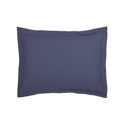 Taie(s) d'oreiller satin de coton - Uni 1 baratta Bleu 06