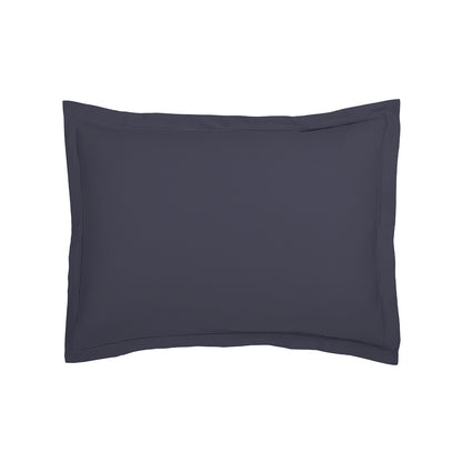 Taie(s) d'oreiller satin de coton - Uni 1 baratta Bleu 07
