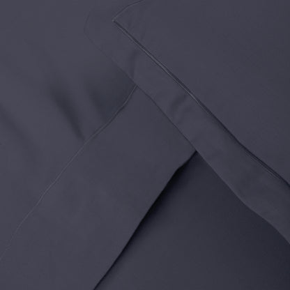 Ensemble de draps satin de coton - Uni 1 baratta Bleu 07